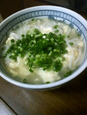 かき玉にゅうめん