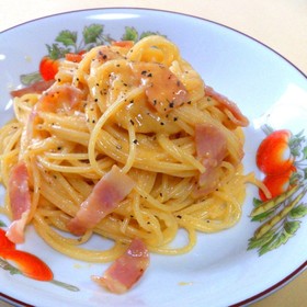 簡単！激ウマ！クリーミーなカルボナーラ