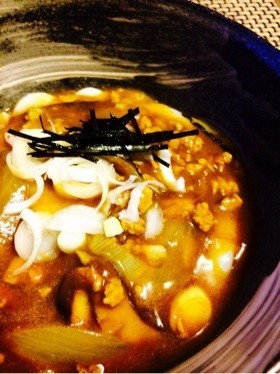 【20分】鰹節ダシで♡挽肉カレーうどん