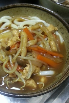 うちの♪カレーうどん♪