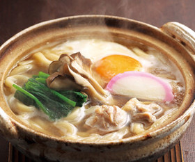 体ぽかぽか♪鍋焼きうどん