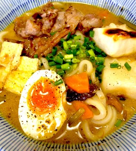 カレーうどん 全部のせ