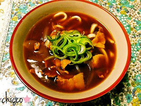 ★おそば屋さんの味♪和風カレーうどん★