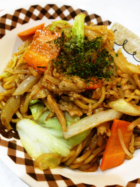 定番のソース焼きそば