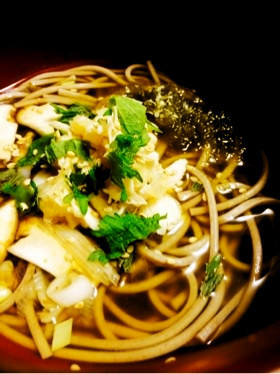 【15分】夜食に☆ささみワサビおろし蕎麦