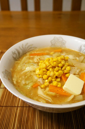 ランチに☆味噌バターコーンラーメン