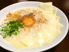 超簡単　白きチキンラーメン