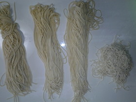 パスタマシーンで中華麺を自家製麺