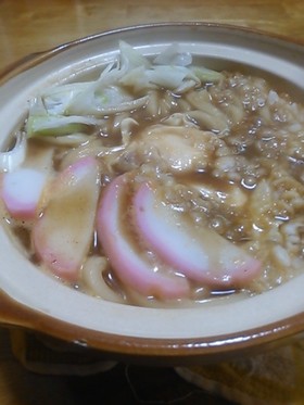 カレー鍋焼きうどん