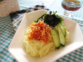 簡単☆アレンジ♪カレー風味そうめん