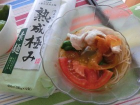 冷しゃぶ＆夏野菜✿ジュレそうめん