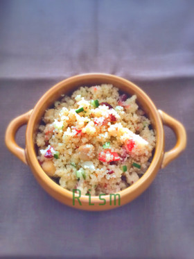 これでクスクスデビュー☆簡単サラダ