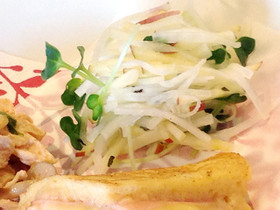 ミント☆大根とりんごのサラダ