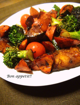 癖になる！バルサミコ酢のホットサラダ★