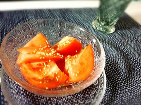 *＊トマトの中華サラダ＊*ごまポン酢