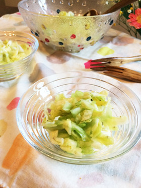 給食で食べたことがある？キャベツのサラダ