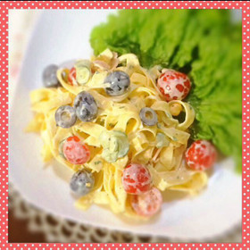 タリアテッレ＊マカロニサラダ＊ランチにも