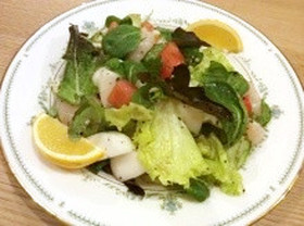 簡単おしゃれ＊カブと帆立のマリネ風サラダ