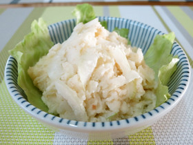 パスタソースで簡単♪タラモサラダ