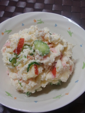 我が家のポテトサラダ♪りんご入り