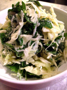 大葉たっぷりコールスロー