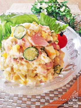 家庭的な☆普通のポテトサラダ♬