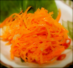 作り置きで楽ちん！さっぱりニンジンサラダ