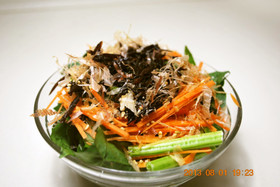 mielle風　鉄分いっぱいサラダ