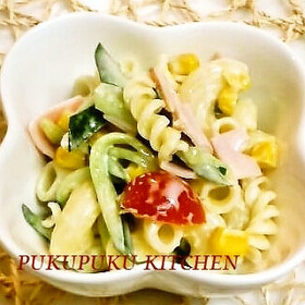 秘密はヨーグルト☆うちのマカロニサラダ