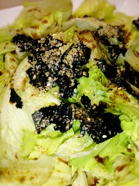 手抜きなのに味は◎！レタスサラダ