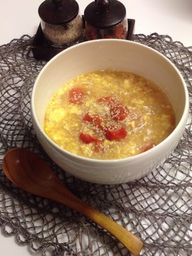 冷蔵庫の残り物で！満腹春雨スープ♡