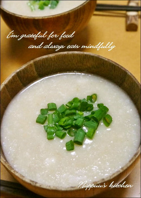 レンコンと長いものトロトロ味噌汁