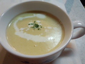 焼き芋リメイク♪さつま芋のポタージュ