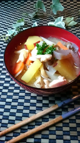 鹿児島郷土料理☆栄養満点私のさつま汁★