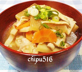 簡単　子供が喜ぶ！お袋の味　豚汁