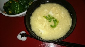 かき玉とろろみそ汁