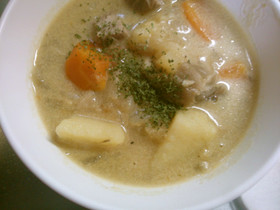 じゃがいも 玉ねぎ 人参 クリームスープ
