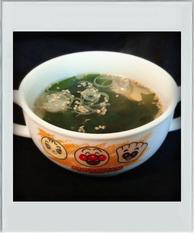 ■糖質制限■ズボラ専用わかめスープ簡単朝