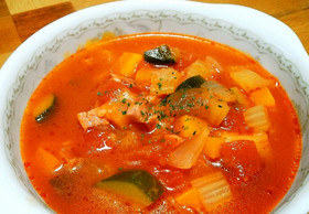 ◆簡単美味しい♪ミネストローネ◆