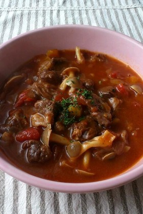 圧力鍋で簡単☆イタリアンビーフシチュー★