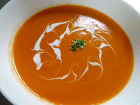赤パプリカのポタージュ