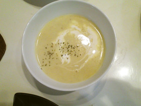 簡単！牛乳嫌いも大丈夫！栗のポタージュ　