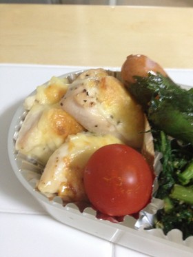 簡単☆ささ身のマヨ＆チーズ焼き