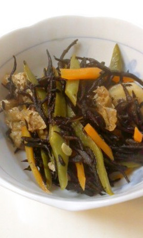 うち流☆簡単めんつゆでひじきの煮物