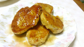 お弁当に！ミニ照焼き風つくね