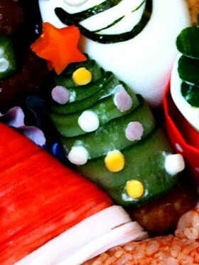 きゅうりクリスマスツリー