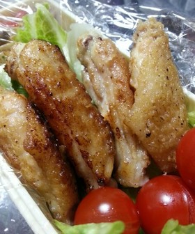お弁当に☆簡単！手羽中チキン