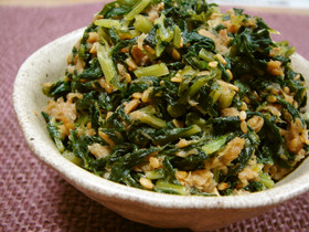 簡単！大根葉のツナ炒め☆