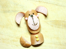 簡単ウィンナーのわんちゃん