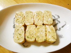 我が家のアオサの玉子焼き